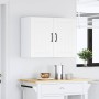 Armario de pared de cocina Lucca madera ingeniería blanca de , Armarios de cocina - Ref: Foro24-853827, Precio: 79,94 €, Desc...