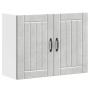 Armario de pared cocina Lucca madera contrachapada gris cemento de , Armarios de cocina - Ref: Foro24-853831, Precio: 77,28 €...