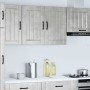 Armario de pared cocina Lucca madera contrachapada gris cemento de , Armarios de cocina - Ref: Foro24-853831, Precio: 77,28 €...