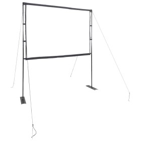 Pantalla de proyección con soportes 90 pulgadas 4:3 de , Pantallas para proyección - Ref: Foro24-4101043, Precio: 30,02 €, De...
