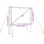 Pantalla de proyección con soportes 90 pulgadas 4:3 de , Pantallas para proyección - Ref: Foro24-4101043, Precio: 30,02 €, De...