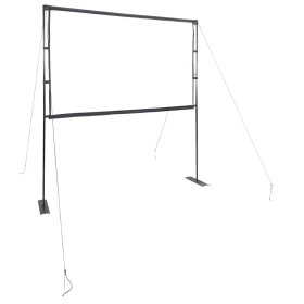 Pantalla de proyección con soportes 84 pulgadas 16:9 de , Pantallas para proyección - Ref: Foro24-4101048, Precio: 33,06 €, D...