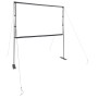 Pantalla de proyección con soportes 84 pulgadas 16:9 de , Pantallas para proyección - Ref: Foro24-4101048, Precio: 33,06 €, D...