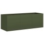 Jardinera de acero laminado en frío verde oliva 120x40x40 cm de , Maceteros y jardineras - Ref: Foro24-860678, Precio: 85,72 ...