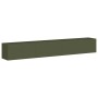 Jardinera de acero laminado en frío verde oliva 280x40x40 cm de , Maceteros y jardineras - Ref: Foro24-860692, Precio: 168,01...