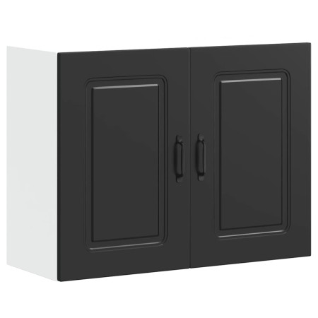 Armario de pared para cocina Kalmar madera de ingeniería negra de , Armarios de cocina - Ref: Foro24-853588, Precio: 71,83 €,...