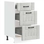 Mueble bajo de cocina Lucca madera contrachapada gris cemento de , Armarios de cocina - Ref: Foro24-854234, Precio: 90,10 €, ...