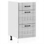 Mueble bajo de cocina Lucca madera contrachapada gris sonoma de , Armarios de cocina - Ref: Foro24-854236, Precio: 90,10 €, D...