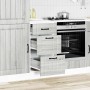 Mueble bajo de cocina Lucca madera contrachapada gris sonoma de , Armarios de cocina - Ref: Foro24-854236, Precio: 90,10 €, D...