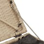 Taburetes de jardín con cojines 2 uds beige 40x40x43 cm de , Otomanas de exterior - Ref: Foro24-4104042, Precio: 127,66 €, De...