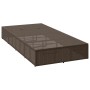 Tumbona con cojín flotante ratán sintético marrón de , Tumbonas - Ref: Foro24-4104203, Precio: 222,34 €, Descuento: %