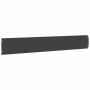 Bordes para césped 10 uds acero laminado frío negro 15x103 cm de , Ribetes y bordes para jardín - Ref: Foro24-860142, Precio:...
