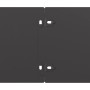 Bordes para césped 10 uds acero laminado frío negro 15x103 cm de , Ribetes y bordes para jardín - Ref: Foro24-860142, Precio:...