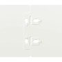Bordes para césped 50 uds acero laminado frío blanco 10x103 cm de , Ribetes y bordes para jardín - Ref: Foro24-860137, Precio...