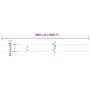 Bordes para césped 50 uds acero laminado frío blanco 10x103 cm de , Ribetes y bordes para jardín - Ref: Foro24-860137, Precio...
