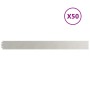 Bordes para césped 50 uds 10x103 cm acero inoxidable de , Ribetes y bordes para jardín - Ref: Foro24-860140, Precio: 193,35 €...