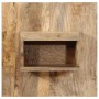 Mesita de noche madera maciza de mango 50x27x50 cm de , Mesitas de noche - Ref: Foro24-4017521, Precio: 62,61 €, Descuento: %