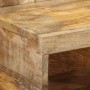 Mesita de noche madera maciza de mango 50x27x50 cm de , Mesitas de noche - Ref: Foro24-4017521, Precio: 62,61 €, Descuento: %