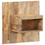 Mesita de noche madera maciza de mango 50x27x50 cm de , Mesitas de noche - Ref: Foro24-4017521, Precio: 62,61 €, Descuento: %