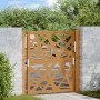 Puerta de jardín de acero desgastado diseño ligero 105x105 cm de , Puertas de jardín - Ref: Foro24-4100954, Precio: 176,45 €,...