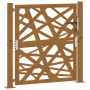 Puerta de jardín de acero desgastado diseño ligero 105x105 cm de , Puertas de jardín - Ref: Foro24-4100954, Precio: 176,45 €,...