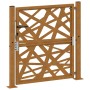 Puerta de jardín de acero desgastado diseño ligero 105x105 cm de , Puertas de jardín - Ref: Foro24-4100954, Precio: 176,45 €,...
