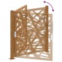 Puerta de jardín de acero desgastado diseño ligero 105x105 cm de , Puertas de jardín - Ref: Foro24-4100954, Precio: 176,45 €,...