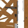 Puerta de jardín de acero desgastado diseño ligero 105x105 cm de , Puertas de jardín - Ref: Foro24-4100954, Precio: 176,45 €,...