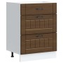 Mueble bajo de cocina Lucca roble marrón de , Armarios de cocina - Ref: Foro24-854276, Precio: 110,38 €, Descuento: %