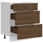 Mueble bajo de cocina Lucca roble marrón de , Armarios de cocina - Ref: Foro24-854276, Precio: 110,38 €, Descuento: %