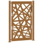 Puerta de jardín de acero desgastado diseño ligero 105x155 cm de , Puertas de jardín - Ref: Foro24-4100956, Precio: 215,54 €,...
