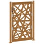 Puerta de jardín de acero desgastado diseño ligero 105x155 cm de , Puertas de jardín - Ref: Foro24-4100956, Precio: 215,54 €,...