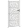 Puerta de jardín diseño de hojas de acero desgastado 105x205 cm de , Puertas de jardín - Ref: Foro24-4100968, Precio: 277,32 ...