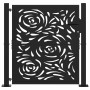 Puerta de jardín diseño llama acero negro 105x106 cm de , Puertas de jardín - Ref: Foro24-4100989, Precio: 183,34 €, Descuent...