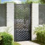 Puerta de jardín diseño en cruz de acero negra 105x205 cm de , Puertas de jardín - Ref: Foro24-4101003, Precio: 281,00 €, Des...