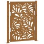 Puerta de jardín de acero desgastado diseño ondulado 105x130 cm de , Puertas de jardín - Ref: Foro24-4100975, Precio: 208,77 ...