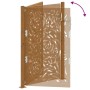 Puerta de jardín diseño llama acero desgastado 105x155 cm de , Puertas de jardín - Ref: Foro24-4100996, Precio: 217,97 €, Des...