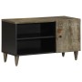 Mueble de TV madera maciza de mango gris claro 80x31,5x46 cm de , Almacenamiento para CD y DVD - Ref: Foro24-4017807, Precio:...