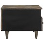 Mesa de centro madera maciza de mango gris claro 80x54x40 cm de , Mesas de centro - Ref: Foro24-4017805, Precio: 133,29 €, De...