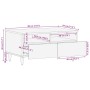 Mesa de centro madera maciza de mango gris claro 80x54x40 cm de , Mesas de centro - Ref: Foro24-4017805, Precio: 133,29 €, De...