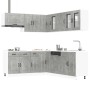 Mueble cocina Kalmar gris hormigón 11 pzas madera contrachapada de , Armarios de cocina - Ref: Foro24-3314915, Precio: 717,86...