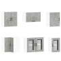 Mueble cocina Kalmar gris hormigón 11 pzas madera contrachapada de , Armarios de cocina - Ref: Foro24-3314915, Precio: 717,86...