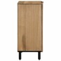 Aparador marrón 60x33x75 cm madera maciza mango de , Taquillas y armarios de almacenamiento - Ref: Foro24-4017722, Precio: 17...