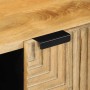 Mueble de TV marrón 105x33x46 cm madera maciza mango de , Almacenamiento para CD y DVD - Ref: Foro24-4017720, Precio: 113,21 ...