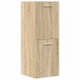 Juego de muebles de baño 4 pzas contrachapada roble Sonoma de , Muebles de baño - Ref: Foro24-3325028, Precio: 351,07 €, Desc...