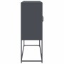 Aparador de acero laminado en frío antracita 100,5x39x107 cm de , Aparadores - Ref: Foro24-853406, Precio: 135,36 €, Descuent...