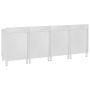Mesa de trabajo comercial mueble acero inoxidable 240x60x96 cm de vidaXL, Restauración - Ref: Foro24-3058269, Precio: 935,55 ...