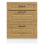 Mueble bajo de cocina Kalmar roble artesanal madera ingeniería de , Armarios de cocina - Ref: Foro24-854288, Precio: 111,24 €...