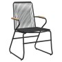 Juego de comedor de jardín 5 piezas ratán PVC negro de vidaXL, Conjuntos de jardín - Ref: Foro24-3060269, Precio: 390,84 €, D...