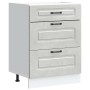 Mueble bajo de cocina Kalmar madera de ingeniería gris hormigón de , Armarios de cocina - Ref: Foro24-854283, Precio: 107,34 ...